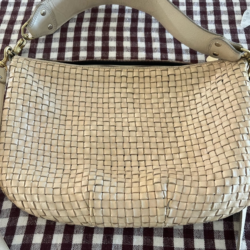 Clare V. Moyen crossbody in Cream